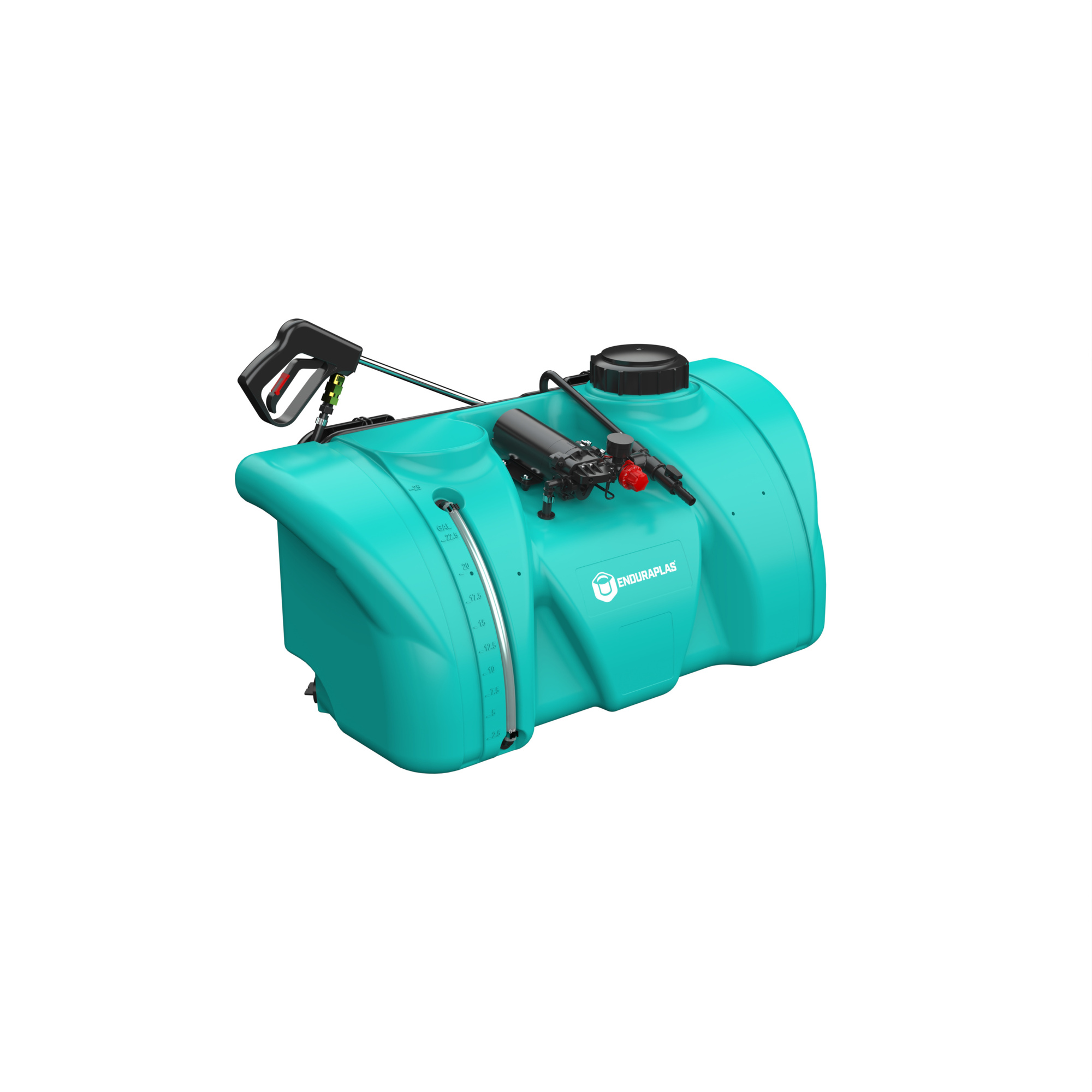 Enduraplas Spot Chief ATV Sprayer, 25-Gal. Tank, 2 GPM, 60 Max. PSI, Model# SSC025212V